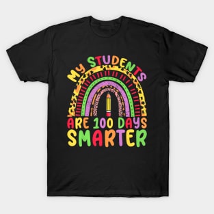 My Students Are 100 Days Smarter 100th Day Of School T-Shirt